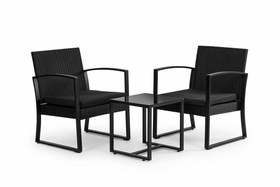 Zestaw mebli balkonowy Santos 2 krzesła + stolik kawowy