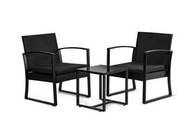 Zestaw mebli balkonowy Santos 2 krzesła + stolik kawowy