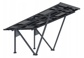 Garaż samochodowy CARPORT Wiata FOTOWOLTAICZNA sama konstrukcja