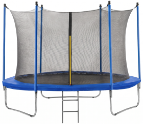 Trampolina Ogrodowa 10FT 312CM Corciano z siatką zewnętrzną i drabinką