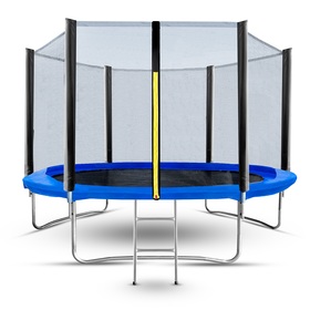 Trampolina 10FT 312CM Corciano z siatką zewnętrzną i drabinką