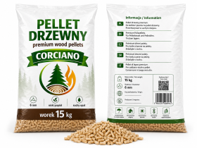 Pellet drzewny Corciano Opał zimowy Paleta 750kg