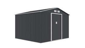 Domek Narzędziowy Ogrodowy Garaż Metalowy 277X255X212CM