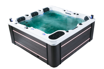 Jacuzzi Premium DSP z hydromasażem konstrukcja sztywna kwadratowa