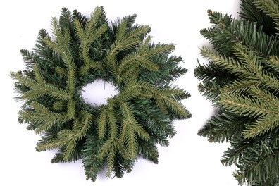 Wianek świąteczny 30cm zielony