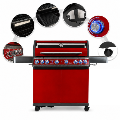 Grill Gazowy seria Premium 8 Palników 23.5KW Corciano