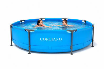 Basen OGRODOWY 305 x 76 cm Stelażowy Corciano Plus