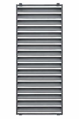 Panel żaluzjowy poziomy do pergoli 89.9 x 216cm Antracyt Aluminium 