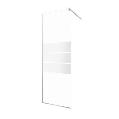 Ścianka prysznicowa typu Walk-In 90 Corciano Serenique chrom