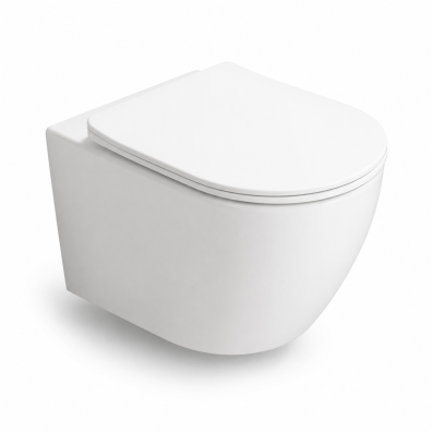 Miska WC Wisząca Corciano Nexa Base Bialy połysk 49x37 cm