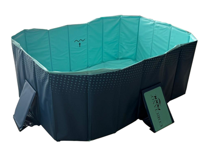 Basen dla dzieci z pokrywą 155 x 118 x 45 cm CORCIANO POOL Basen dla dzieci z pokrywą 155 x 118 x 45 cm CORCIANO POOL