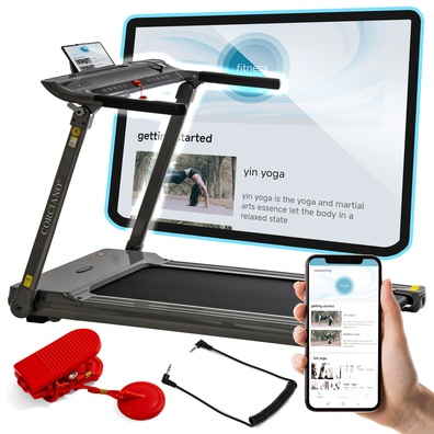 Bieżnia elektryczna domowa CORCIANO CINTRA Składana 140KG Bieżnia elektryczna domowa CORCIANO CINTRA Składana 140KG