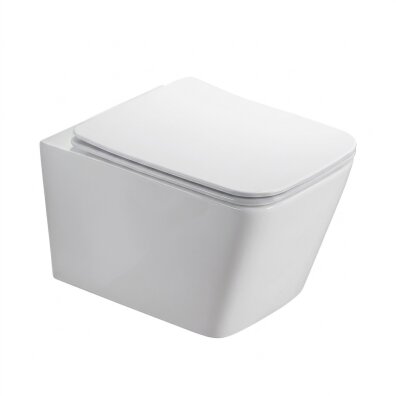 Miska WC wisząca Corciano Tornado Elegance Lśniąca Biel 52x35x35 cm