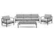 Zestawy ogrodowe - Zestaw mebli ogrodowych Avril, Zestaw ogrodowy, sofa 3 osobowa, 2x fotele, stolik (9) Zestawy ogrodowe - Zestaw mebli ogrodowych Avril, Zestaw ogrodowy, sofa 3 osobowa, 2x fotele, stolik (9)
