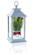 Boże Narodzenie - Latarnia z choinką i śniegiem LED (2)