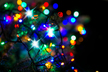 Boże Narodzenie - Lampki 100 LED zewnętrzne z dodatkowym gniazdem Multikolor (2)