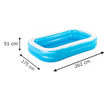 Baseny i materace - Basen dmuchany rodzinny 262 x 175 x 51 cm Bestway 54006 (5) Baseny i materace - Basen dmuchany rodzinny 262 x 175 x 51 cm Bestway 54006 (5)