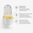 Akcesoria łazienkowe - Miska WC Wisząca Inteligentna Toaleta Smart Aero Corciano  (3)