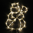 Boże Narodzenie - Dekoracja świąteczna bałwanek 35 LED wąż świetlny (2)