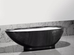 Wanny wolnostojące - Wanna wolnostojąca PREMIUM Lowa 180 x 85 cm czarna (6)