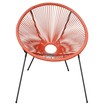 Krzesła ogrodowe - Krzesło fotel Acapulco Czerwone Eurohit Garden (4)