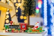 Boże Narodzenie - Świąteczny pociąg z wagonikami na choinkę  (3)