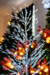 Boże Narodzenie - Drzewko 328 LED do użytku wewnętrznego i zewnętrznego 1,5m zimny biały (3)