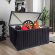 Skrzynie - Skrzynia Ogrodowa Metalowa 1300 litrów CHEST Corciano 183.5x89x95 cm (18)