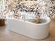 Wanny wolnostojące - Wanna Łazienkowa Ferrara z Hydromasażem  170 x 80 cm wolnostojąca Akrylowa Jacuzzi (3)