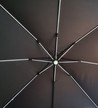 Ogród - Parasol OGRODOWY SIENA 3x3m LED PANEL SŁONECZNY składany (13)