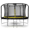 Trampoliny  - Trampolina Ogrodowa 10FT 312CM PREMIUM z siatką wewnętrzną i drabinką (12)