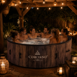 Jacuzzi ogrodowe - Jacuzzi Basen Ogrodowy Spa Corciano DROP-STICH 6 osobowe  180x65cm Twarde (10)