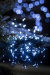 Boże Narodzenie - Lampki zewnętrzne 200 LED z dodatkowym gniazdem Zimny Biały(DWA RÓŻNE OPAKOWANIA) (2)