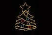 Boże Narodzenie - Choinka LED neonowa 60cm Multikolor (4)