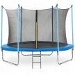 Trampoliny  - Trampolina ogrodowa Total Sport 244 cm 8FT z siatką wewnętrzną + drabinka (14)