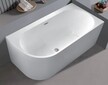 Wanny wolnostojące - Wanna wolnostojąca przyścienna NAROŻNA PULA PRAWA 170 x 75 x 58 cm biała system przelewowy centralny (13) Wanny wolnostojące - Wanna wolnostojąca przyścienna NAROŻNA PULA PRAWA 170 x 75 x 58 cm biała system przelewowy centralny (13)
