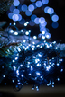 Boże Narodzenie - Lampki 200 LED zimny biały (4)