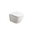 Akcesoria łazienkowe - Miska WC Wisząca Corciano Nexa Base Bialy połysk 49x37 cm (1)