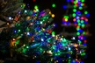 Boże Narodzenie - Lampki 100 LED zewnętrzne z dodatkowym gniazdem Multikolor (3)