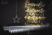 Lampki choinkowe - Lampki Meteory Zewnętrzne 250LED 5M Białe Ciepłe CH36 EUROHIT Christmas (4)