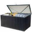 Skrzynie - Skrzynia Ogrodowa Metalowa 1300 litrów CHEST Corciano 183.5x89x95 cm (12)