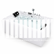 Wanny wolnostojące -  Wanna Łazienkowa z Hydromasażem  Mentona 180 x 120 cm wolnostojąca Akrylowa LED Jacuzzi SPA kompletna (11)