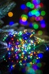 Boże Narodzenie - Lampki 200 LED zewnętrzne z dodatkowym gniazdem i programatorem Multikolor (3)