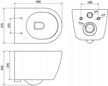 Miski WC - Miska WC deska wolnoopadająca Duroplast Slim Corciano ISLA RIMLESS  (4)