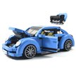 Zabawki  - Niebieski pojazd dla dzieci z klocków Dream Car klocki TOBI TOYS© (4)