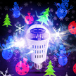 Boże Narodzenie - Żarówka LED z projektorem i ruchomym obrazem (2)