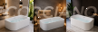 Wanny wolnostojące - Wanna Łazienkowa Doris z Hydromasażem  170 x 80 cm wolnostojąca Akrylowa LED Jacuzzi (11)