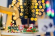 Boże Narodzenie - Świąteczny pociąg z wagonikami na choinkę  (2)