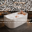 Wanny wolnostojące - Wanna Łazienkowa Doris z Hydromasażem  170 x 80 cm wolnostojąca Akrylowa LED Jacuzzi (2)
