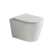 Akcesoria łazienkowe - Miska WC wisząca Corciano AeroLux Błyszcząca Biel 48x37x36 cm (1)